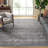 Ebony Hand Tufted Wool Pile Geometric Rug-1506082583
