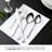 20-Piece Mirror Polished Stainless Steel Flatware Set, Service For 4 With Spoons Forks Knives, Glacier Collection Cutlery Set For Everyday And Special Occasions
