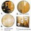 Grille dorée gratte-ciel Skyline III - gratte-ciel art mural salon-358189679-393214165