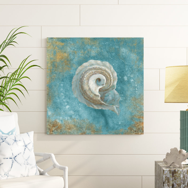 Trésors de la mer - aqua III, H 36 po x l 36 po