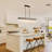 Mahailey 6 - Light Crystal Kitchen Island Linear Pendant