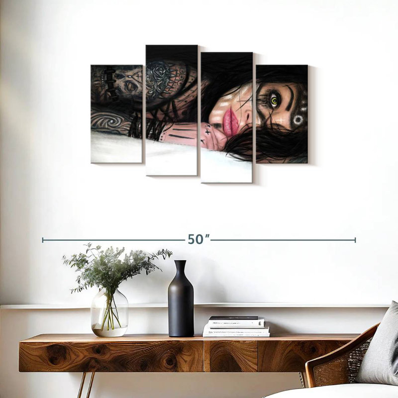 Leisha Episode Before An Arab Town, 22" H x 36" W