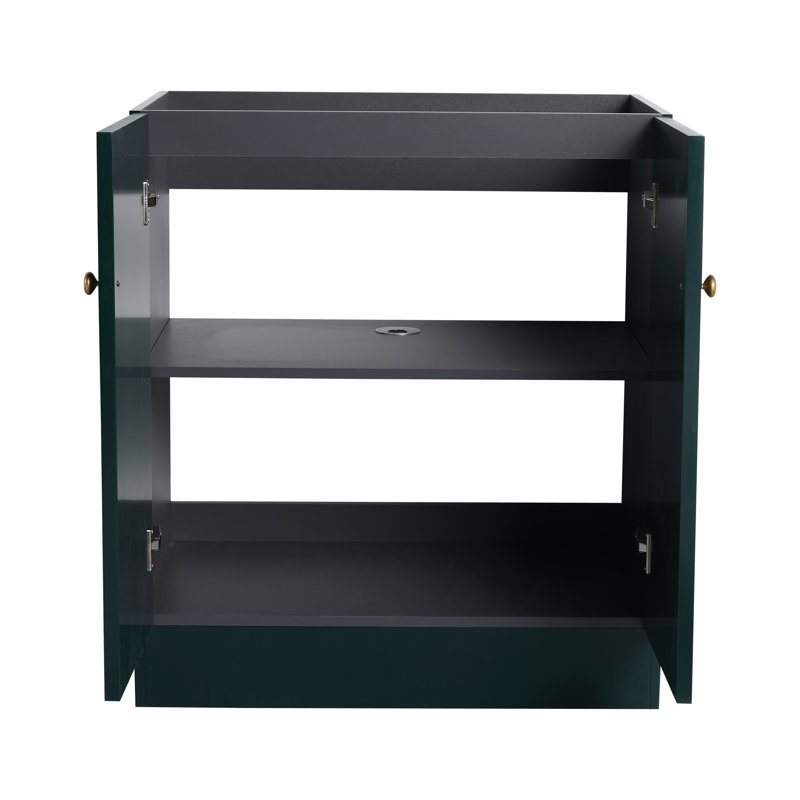 Gretel Freestanding Bathroom Vanity, Green