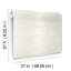 Papier peint à colonnes métalliques blanc Opérette-390993869