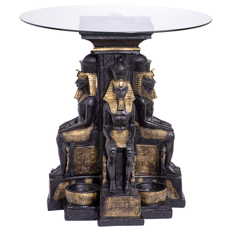 Ramses II Egyptian Table End Table, 1