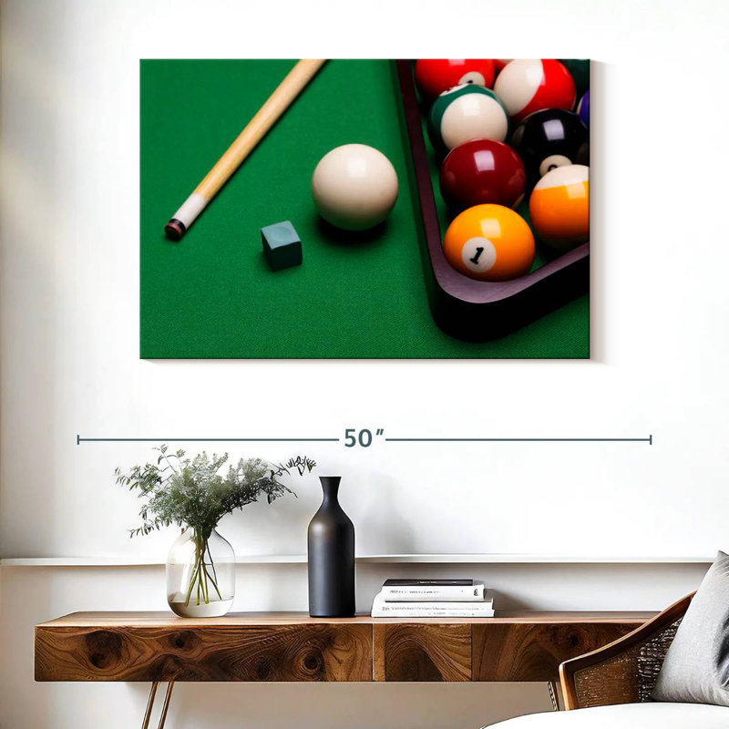 Équipement de billard Senne, H 26 po x l 39 po