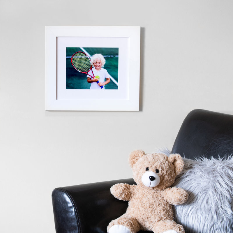 Tomblin White Matte Picture Frame, 8.5" x 14"