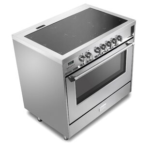 Verona - VEFSEE365DSS - 36 Electric Double Oven Range-VEFSEE365DSS