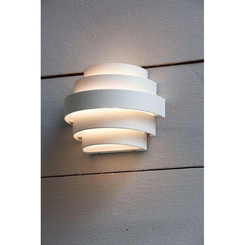 Chip 2 - Bulb Integrated LED Outdoor Flush Mount, White