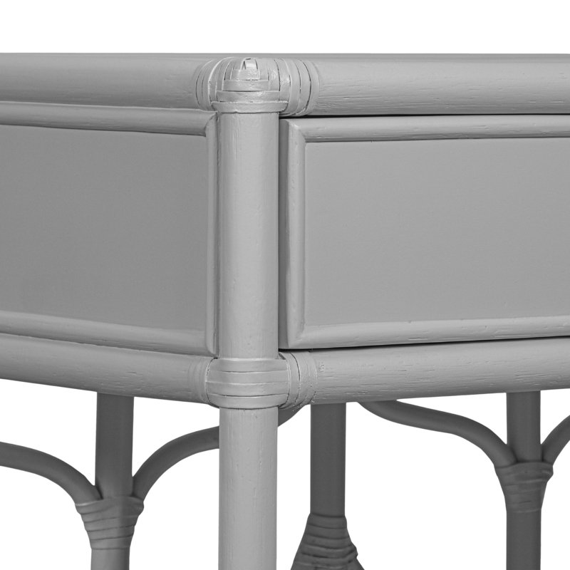 Ivy 1 - Drawer Nightstand, Light Gray