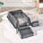 6 in Deep Cat Litter Box Odour-Free Litter Box with Filtering Foot Board-105368526