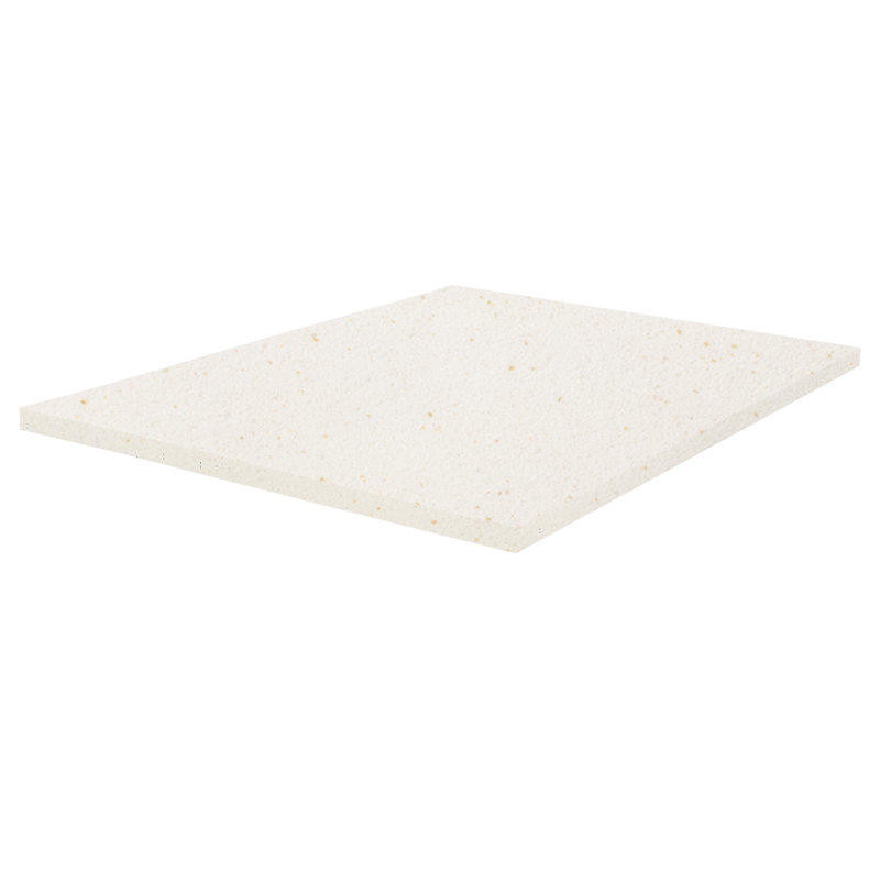 Copper-Infused Memory Foam Mattress Toppers, Queen, 3"