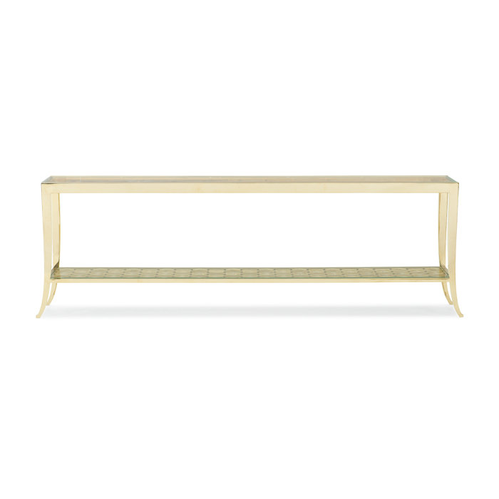 Caracole Classics In A Holding Pattern Console Table & Reviews | Perigold