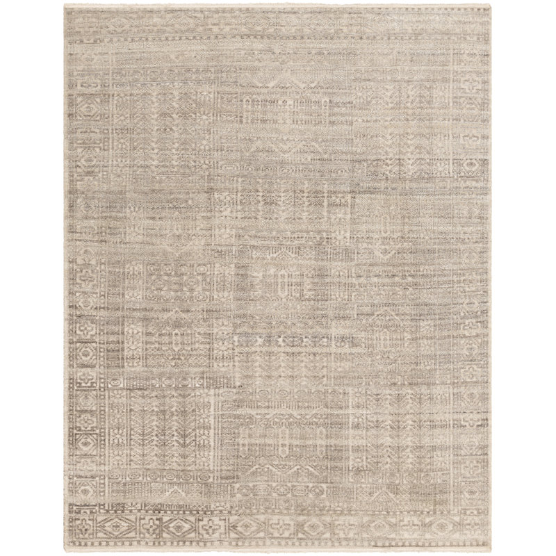 Indrakumar Geometric Indoor Rug, Rectangle 6' x 9'
