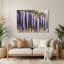 Art mural en métal Botanical Wisteria-1378220186