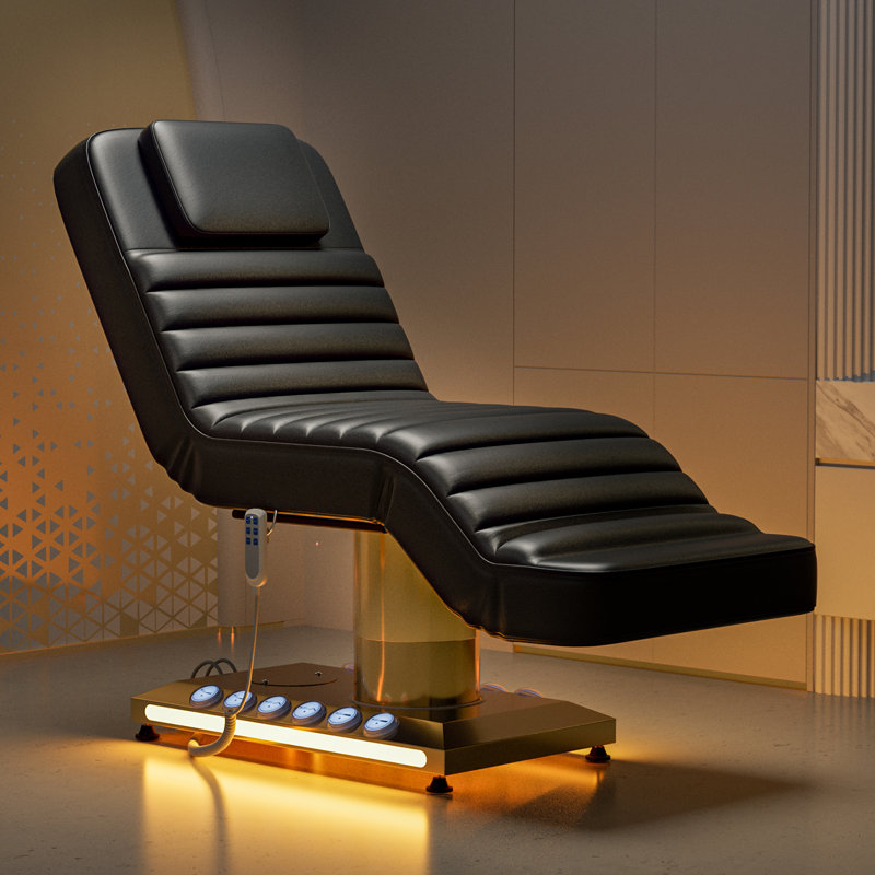 Faux Leather Massage Chair, Black