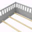 Lit de plancher avec lattes de soutien-793752223-793752222
