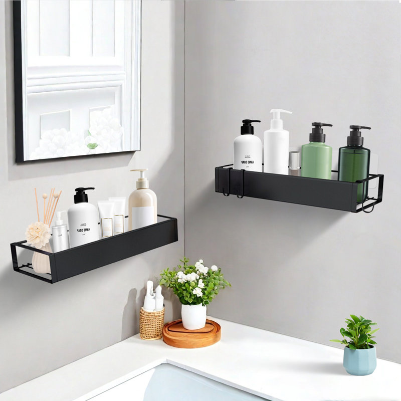 No-Punch Shelf Black