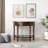 Half Round Solid Wood Console Table