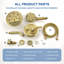 Robinet de douche avec valve brute-70488183