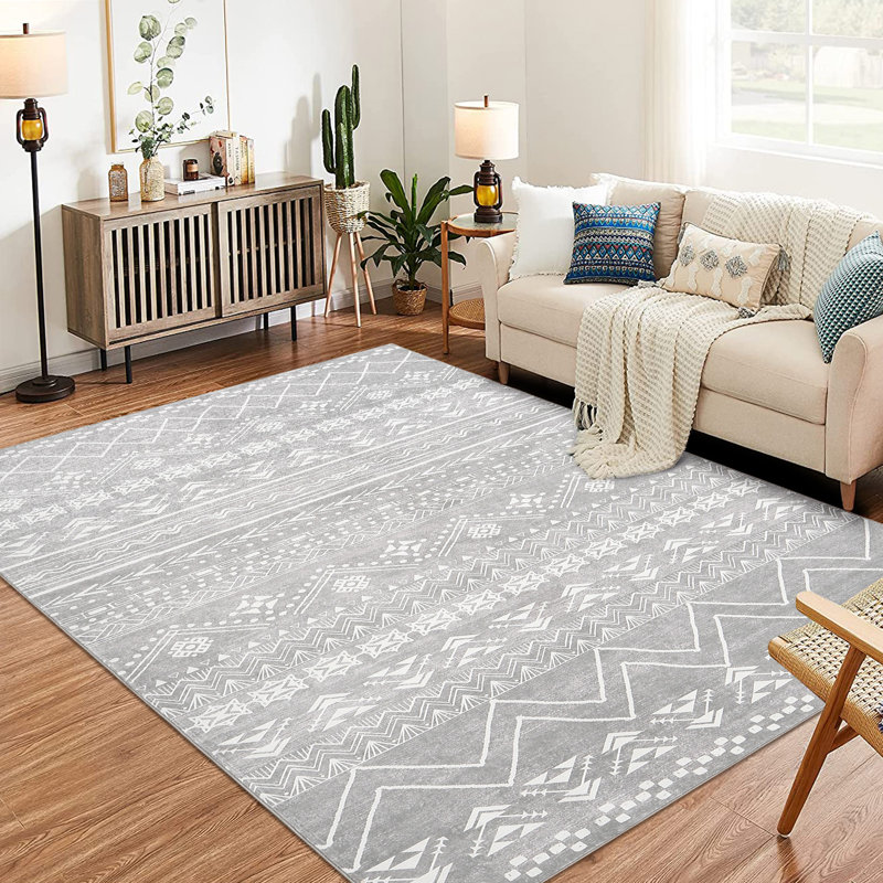 Tapis carré carré Kreutzer, Rectangle 5 pi x 7 pi