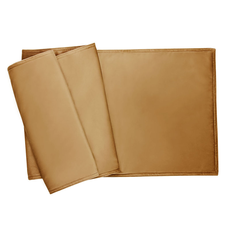 Callao Table Runner, Gold Velvet