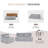 Single Floor Compression Sofa Chair, Boneless Sofa Cloud Couch, Chenille Modular Accent Chair With High Resilience Sponge For Living Room Bedroom No Assembly Required