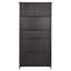 Armoire de rangement en osier pour le jardin, la cour arrière et le porche-1710512255
