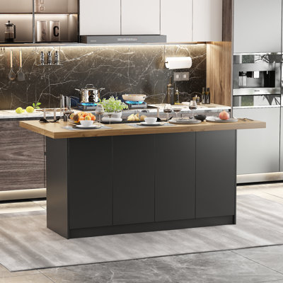 Modern Kitchen Island With Strong Storage