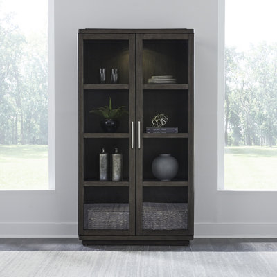 Trenea Display Cabinet w/ LED Lighting