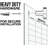 Wall Mounted Monthly Glass Calendar 34" x46"