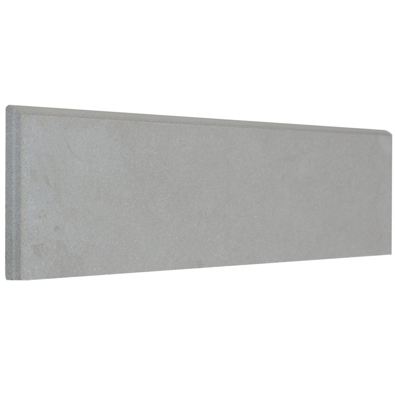 Slate Attaché 12'' L x 3'' W Porcelain Bullnose Tile Trim