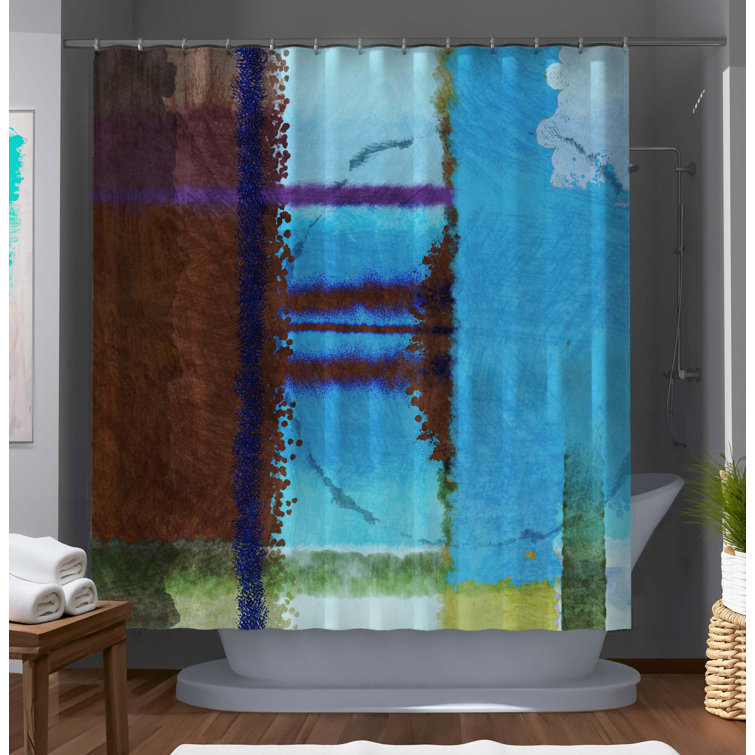 Bless international Shapely Passionate Shower Curtain - Wayfair Canada