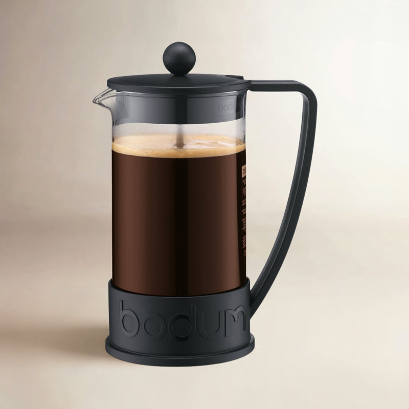 Bodum Brazil French Press Coffee Maker, 34 oz., Black