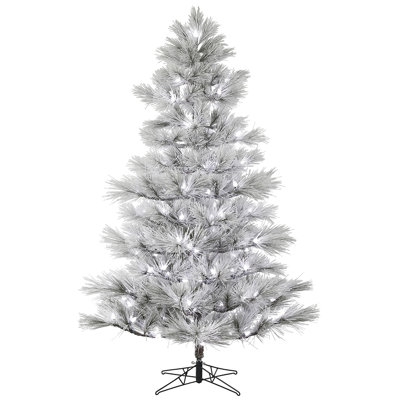 12' Lighted Pine Christmas Tree