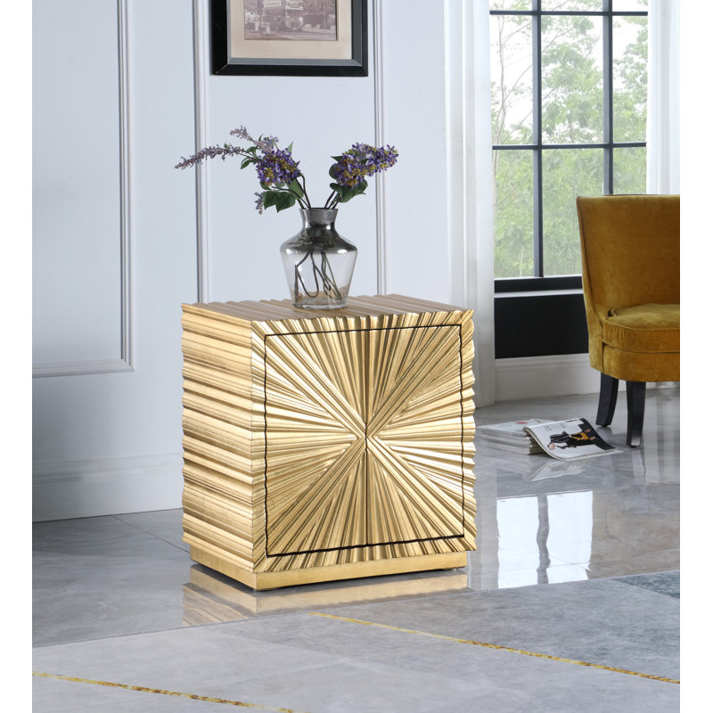 Golda Floor Shelf End Table