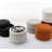 Round Upholstered Velvet Ottoman