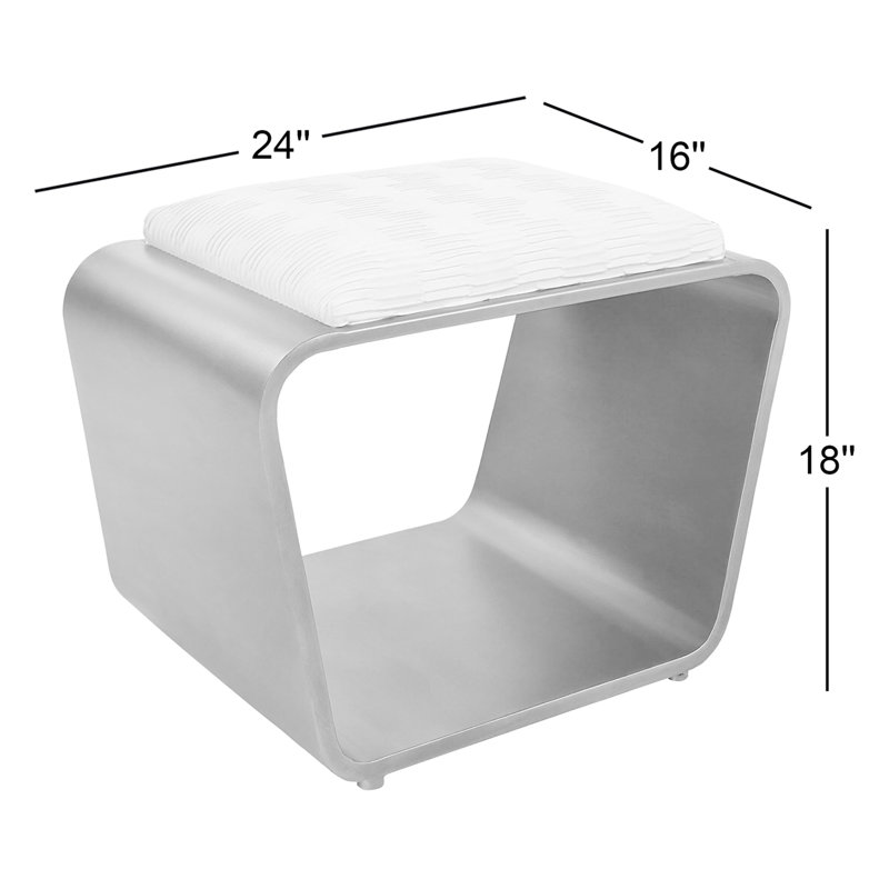 Tabouret de coiffeuse rembourré