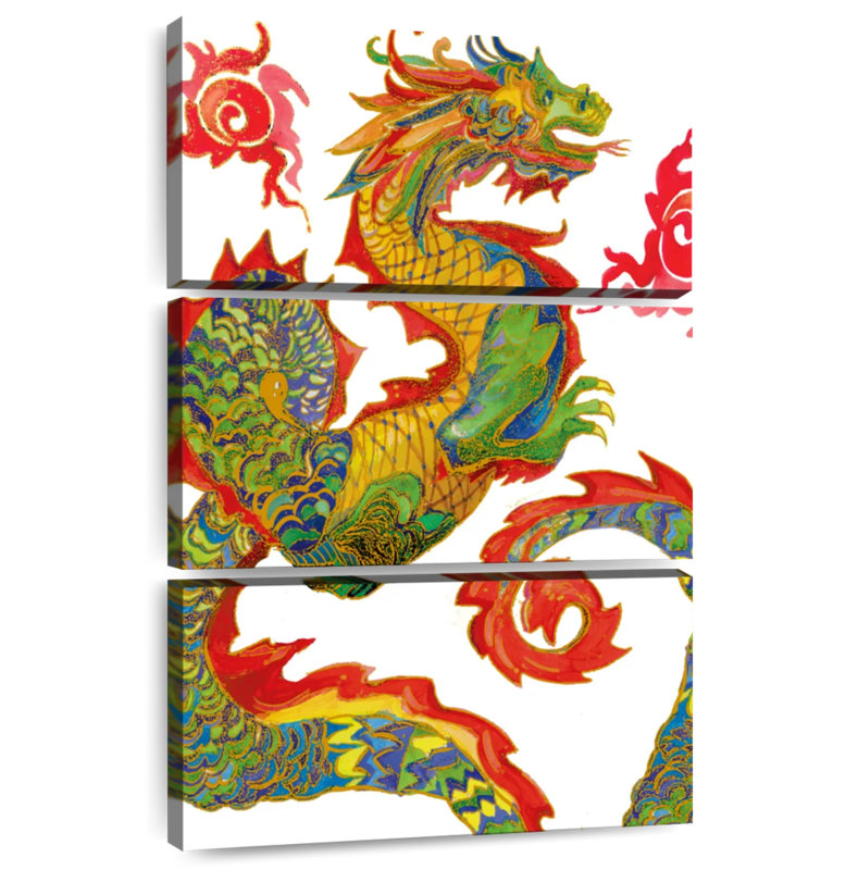 Brampt Dragon, 38" H x 24" W