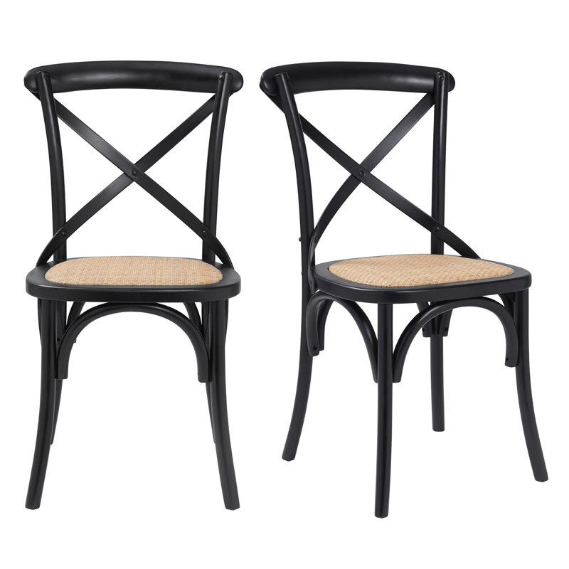 Chaise d'appoint Camaran, Noir, noir, noir, noir