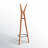 Avdhesh Solid Wood Freestanding 3 - Hook Coat Rack
