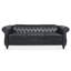 Canapé Chesterfield à accoudoirs roulés 3 places 84,65 po-1722203124