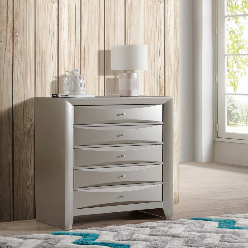 Chest , Silver Champagne