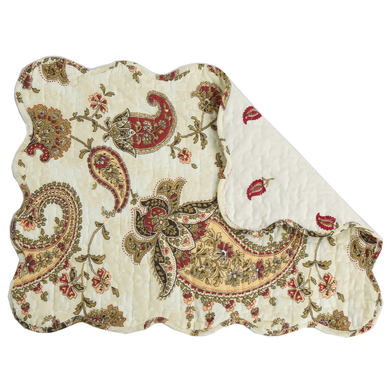 Karola Floral Rectangle Placemat