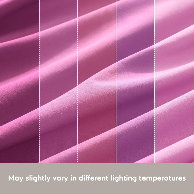 Ensemble de draps doux et respirant Hotel Collection, Rose clair, Lit double