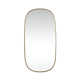 Bertin Metal Oval Wall Mirror