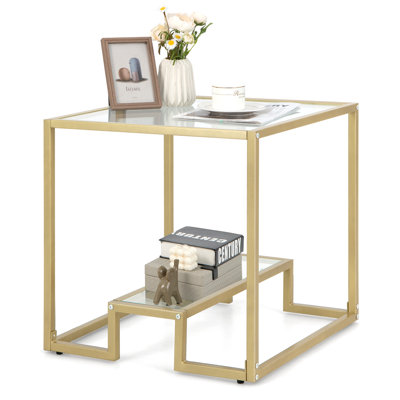Mittal Frame Coffee Table with Storage