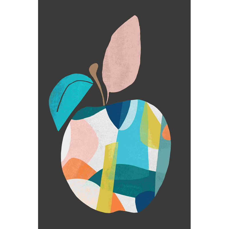 " Fab Fruit II " Painting Print, 48" H x 32" W  , No, Wrapped Canvas