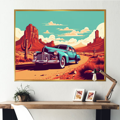 Vieille voiture américaine dans le Nevada III