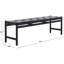 Devnie Woven Leather Bench-1614830051-1614830060